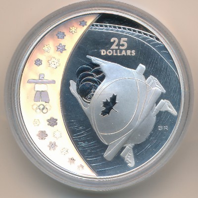 Canada, 25 dollars, 2008