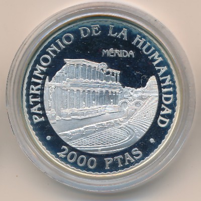 Испания, 2000 песет (1996 г.)