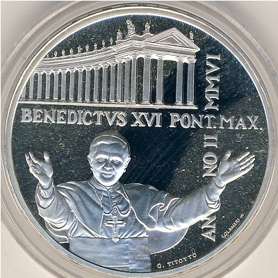Ватикан, 10 евро (2006 г.)