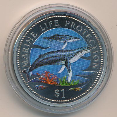 Namibia, 1 dollar, 1998