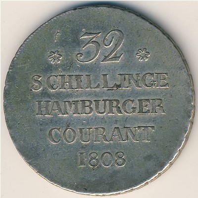 Гамбург, 32 шиллинга (1808 г.)