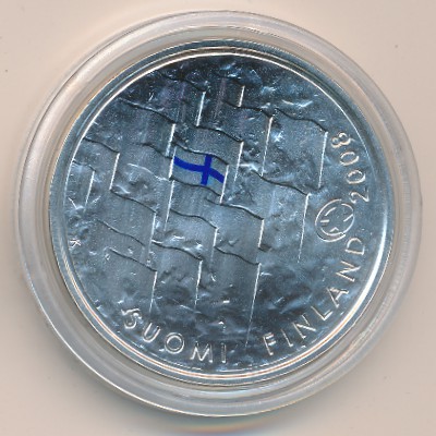 Finland, 10 euro, 2008