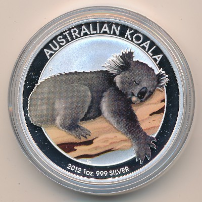 Australia, 1 dollar, 2012