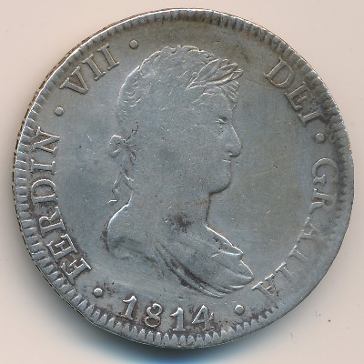Mexico, 8 reales, 1811–1821
