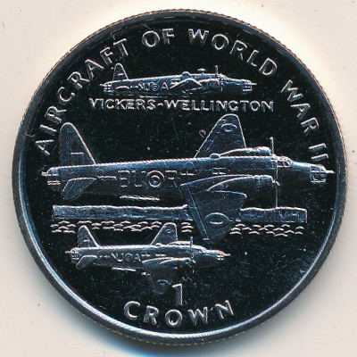 Isle of Man, 1 crown, 1995