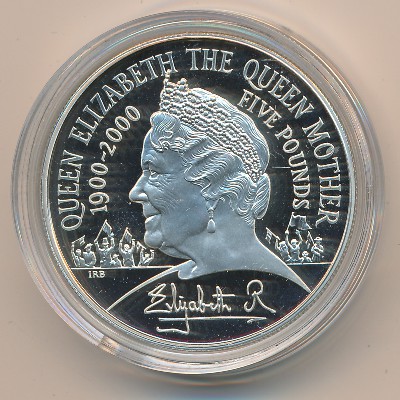 Great Britain, 5 pounds, 2000