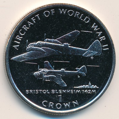 Isle of Man, 1 crown, 1995