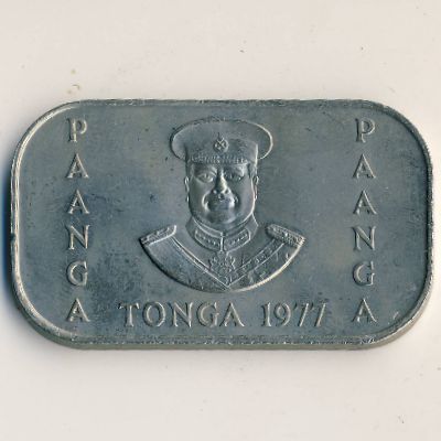 Tonga, 1 paanga, 1977