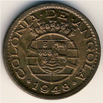Angola, 20 centavos, 1948–1949