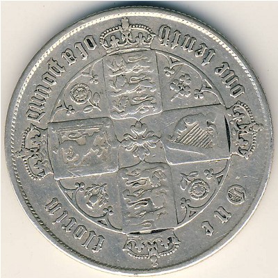 Great Britain, 1 florin, 1868–1878