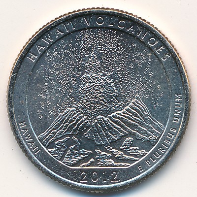 USA, Quarter dollar, 2012