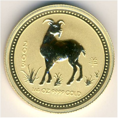 Australia, 25 dollars, 2003