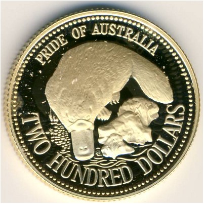 Australia, 200 dollars, 1990