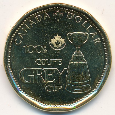 Canada, 1 dollar, 2012