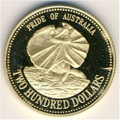 Australia, 200 dollars, 1989