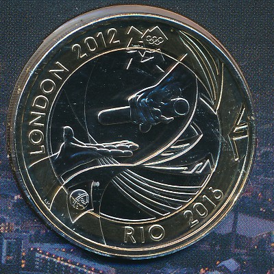 Great Britain, 2 pounds, 2012