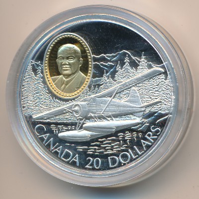 Canada, 20 dollars, 1991