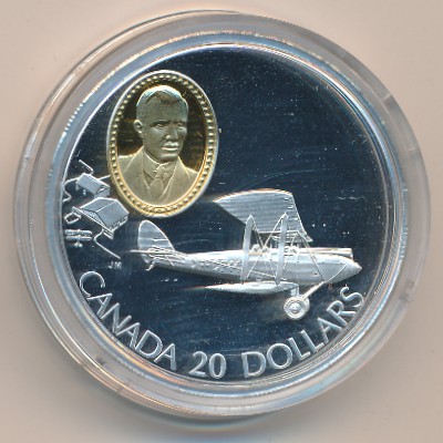 Canada, 20 dollars, 1992