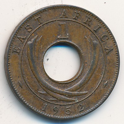 East Africa, 1 cent, 1949–1952
