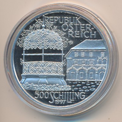 Austria, 500 schilling, 1997