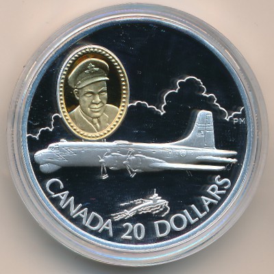 Canada, 20 dollars, 1998