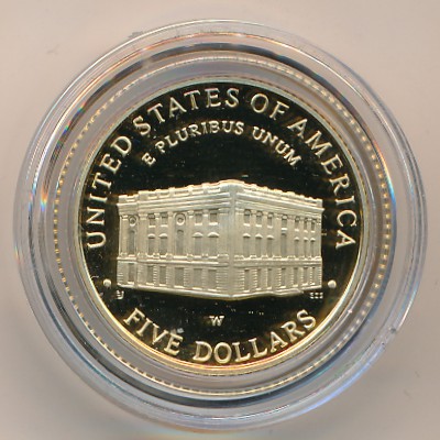 USA, 5 dollars, 2001