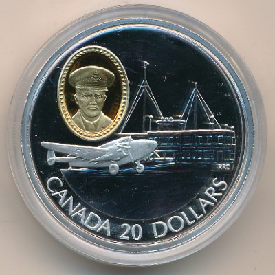 Canada, 20 dollars, 1993