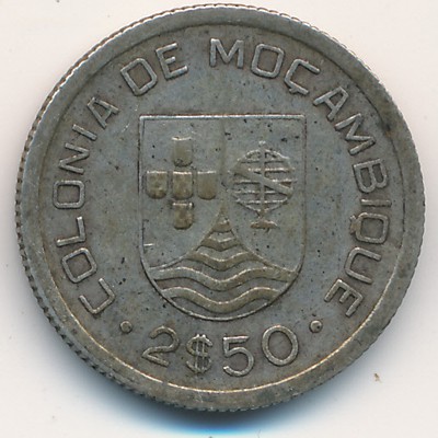 Мозамбик, 2,5 эскудо (1935 г.)