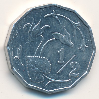 Cyprus, 1/2 cent, 1983