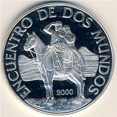 Uruguay, 250 pesos, 2000