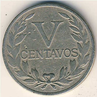 Колумбия, 5 сентаво (1918–1950 г.)