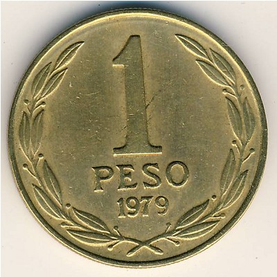 Chile, 1 peso, 1978–1979