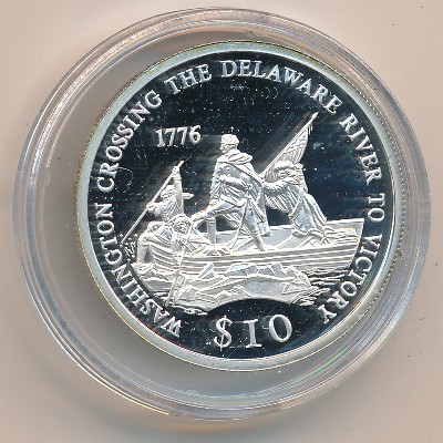 Liberia, 10 dollars, 2000