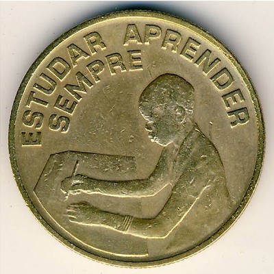 Cape Verde, 1 escudo, 1977–1980