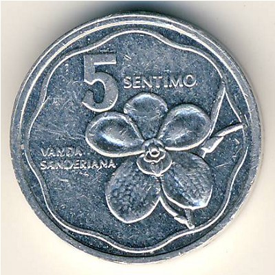 Филиппины, 5 сентимо (1983–1992 г.)
