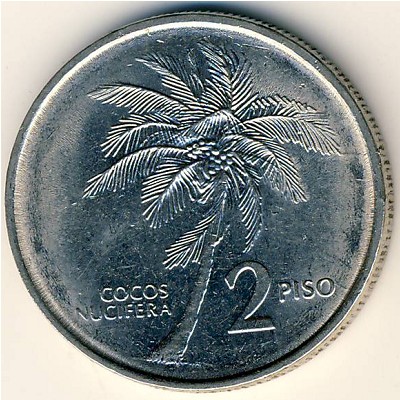 Филиппины, 2 песо (1991–1994 г.)