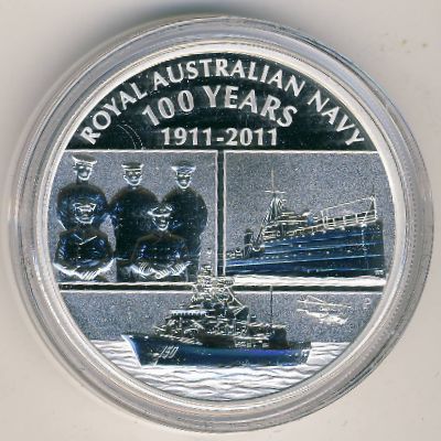 Australia, 1 dollar, 2011