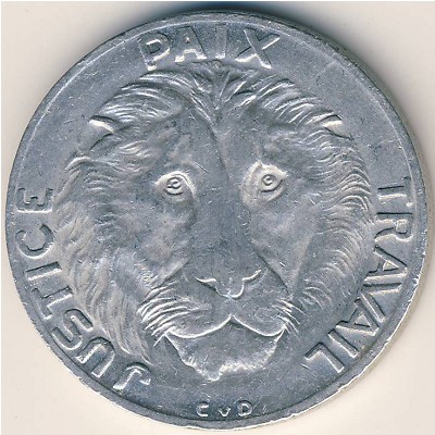 Congo Democratic Repablic, 10 francs, 1965