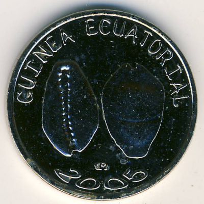 Экваториальная Гвинея., 1500 франков КФА (2005 г.)
