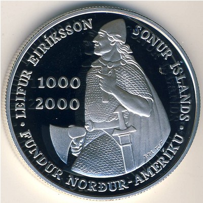 Iceland, 1000 kronur, 2000