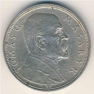 Czechoslovakia, 10 korun, 1928