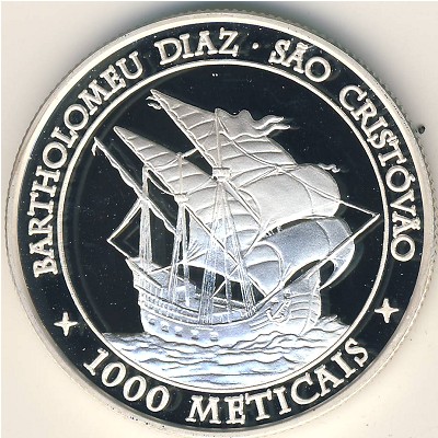 Mozambique, 1000 meticals, 2004