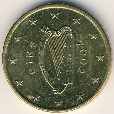 Ирландия, 50 евроцентов (2002–2006 г.)