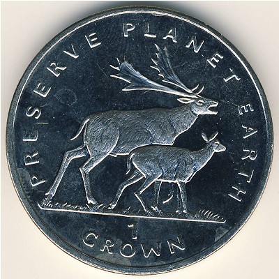 Isle of Man, 1 crown, 1994