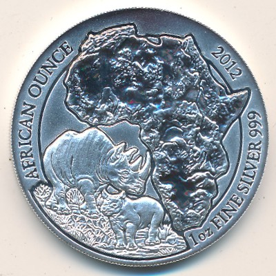 Rwanda, 50 francs, 2012