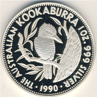 Australia, 5 dollars, 1990–1991