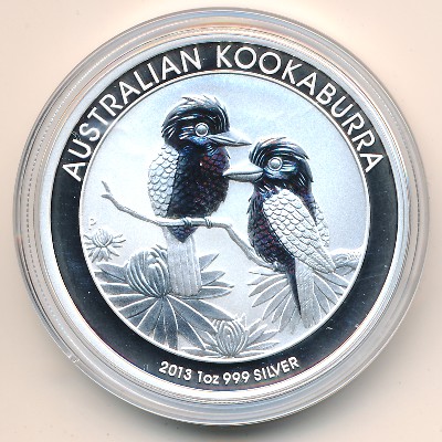 Australia, 1 dollar, 2013