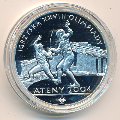 Poland, 10 zlotych, 2004