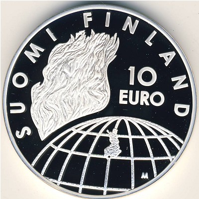 Finland, 10 euro, 2002