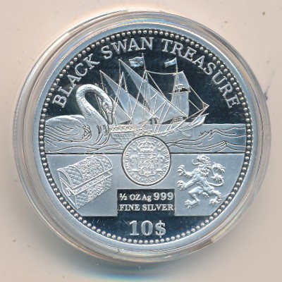 Cook Islands, 10 dollars, 2011